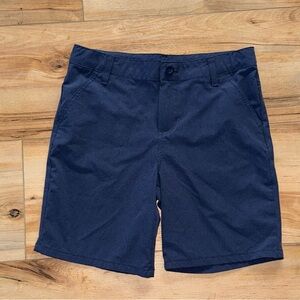 🍍 Cat & Jack Kids Navy Blue Shorts Boys 14 Dri-Fit Uniform Golf Adjustable Waist
